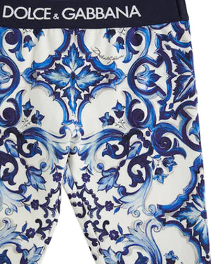 
  
    Dolce
  
    &
  
    Gabbana
  
 Girls Multi/Print Leggings