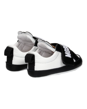 
  
    Moschino
  
 Baby Black Sneakers