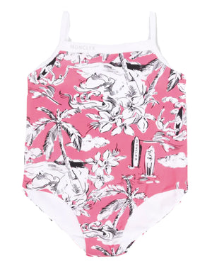 
  
    Moncler
  
    Enfant
  
 Baby Girls Pink Swimsuit