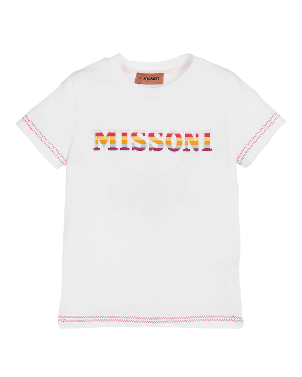 Girls White T-Shirt