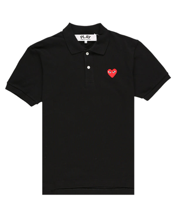 Teen Black Polo