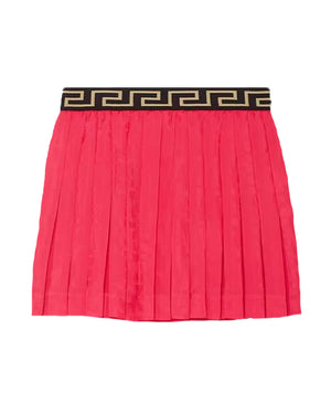 
  
    Versace
  
 Girls Fuchsia Skirt