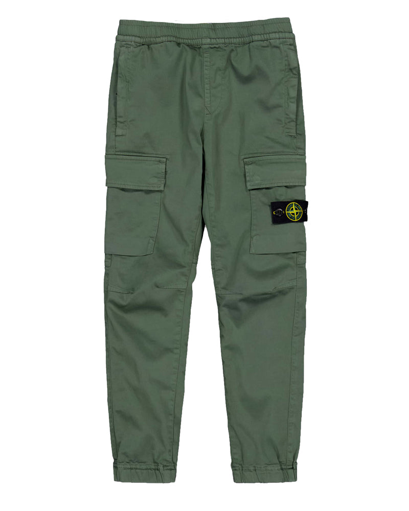 Boys Green Cargo Pants