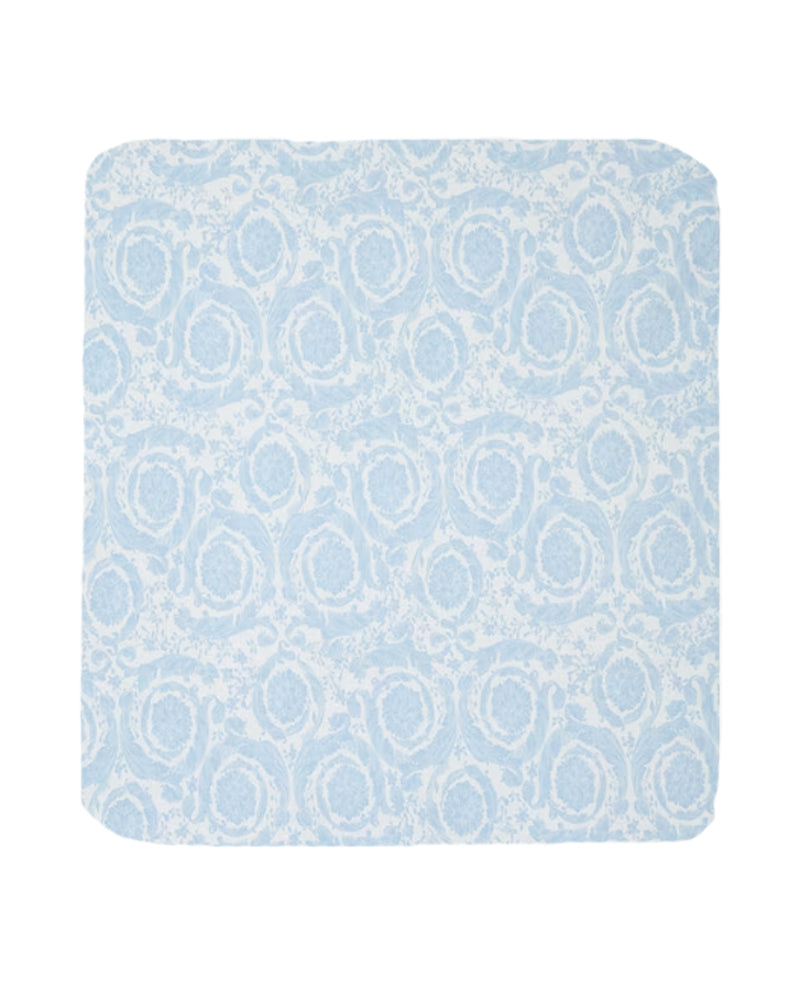 Versace Kids Baby Boys Blue Blanket - Main Image