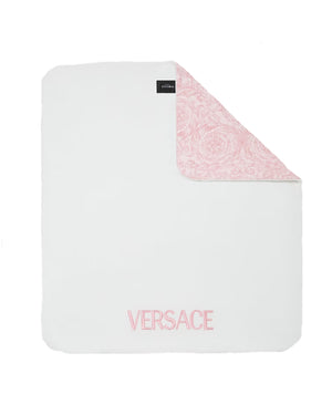 
  
    Versace
  
 Baby Girls Pink Blanket