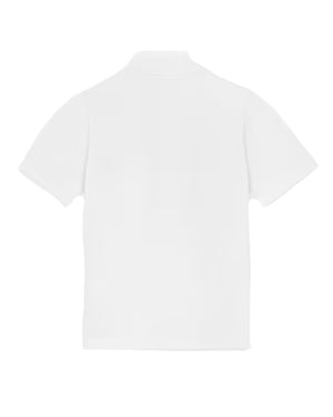 
  
    Versace
  
 Boys White Printed Crest Polo