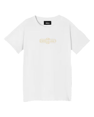 
  
    Versace
  
 White Printed Hall T-Shirt