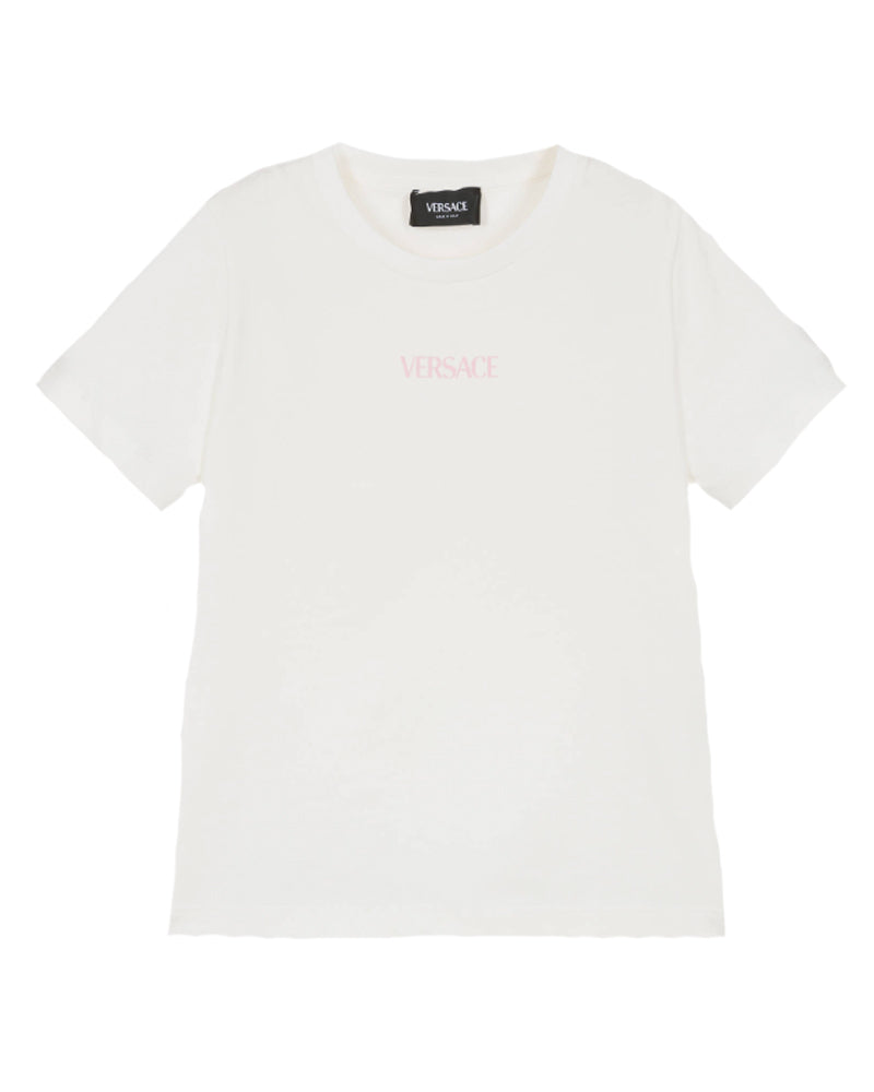 
  
    Versace
  
 Girls Pink Barocco T-Shirt