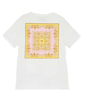 
  
    Versace
  
 Girls Pink Barocco T-Shirt