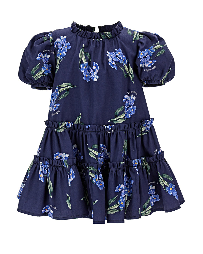 2019 Girls Fashion Floral Dress British Style INS Popular Childrens Clothing  For 3 12 Year Old Girls Boutique Brand Sanmar Apparel LJ200923 From Jiao08,  $9.53
