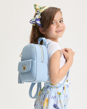 
  
    Monnalisa
  
 Girls Blue Lemon Print Shorts