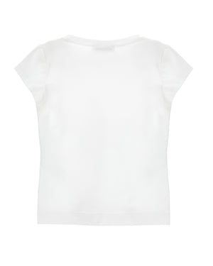 
  
    Monnalisa
  
 Girls White Butterfly T-Shirt