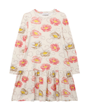 
  
    Monnalisa
  
 Girls White Jersey Dress