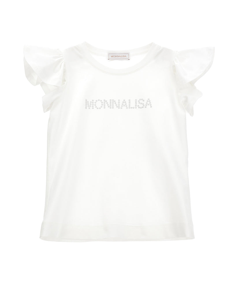 Girls White T-Shirt