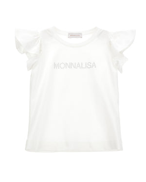 
  
    Monnalisa
  
 Girls White T-Shirt