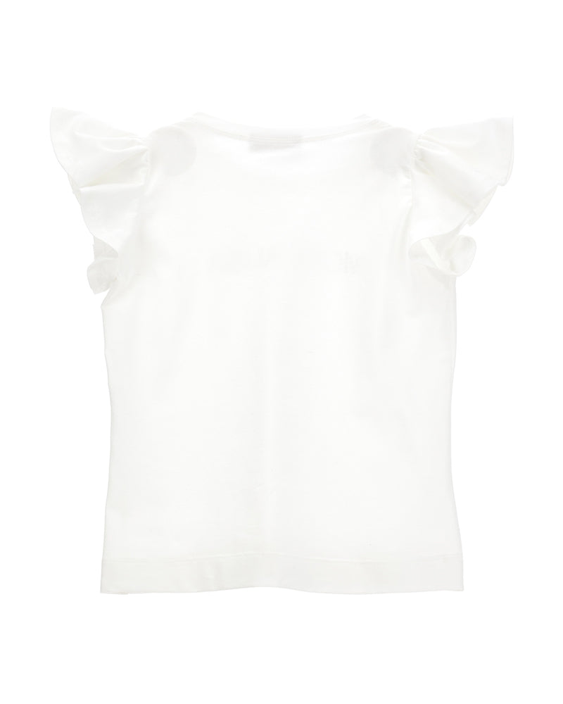 Girls White T-Shirt