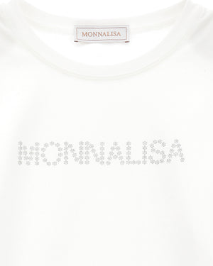 
  
    Monnalisa
  
 Girls White T-Shirt