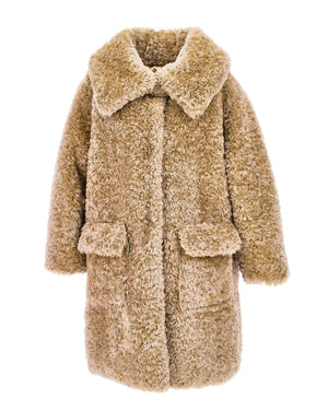 
  
    Monnalisa
  
 Girls Beige Teddy Coat