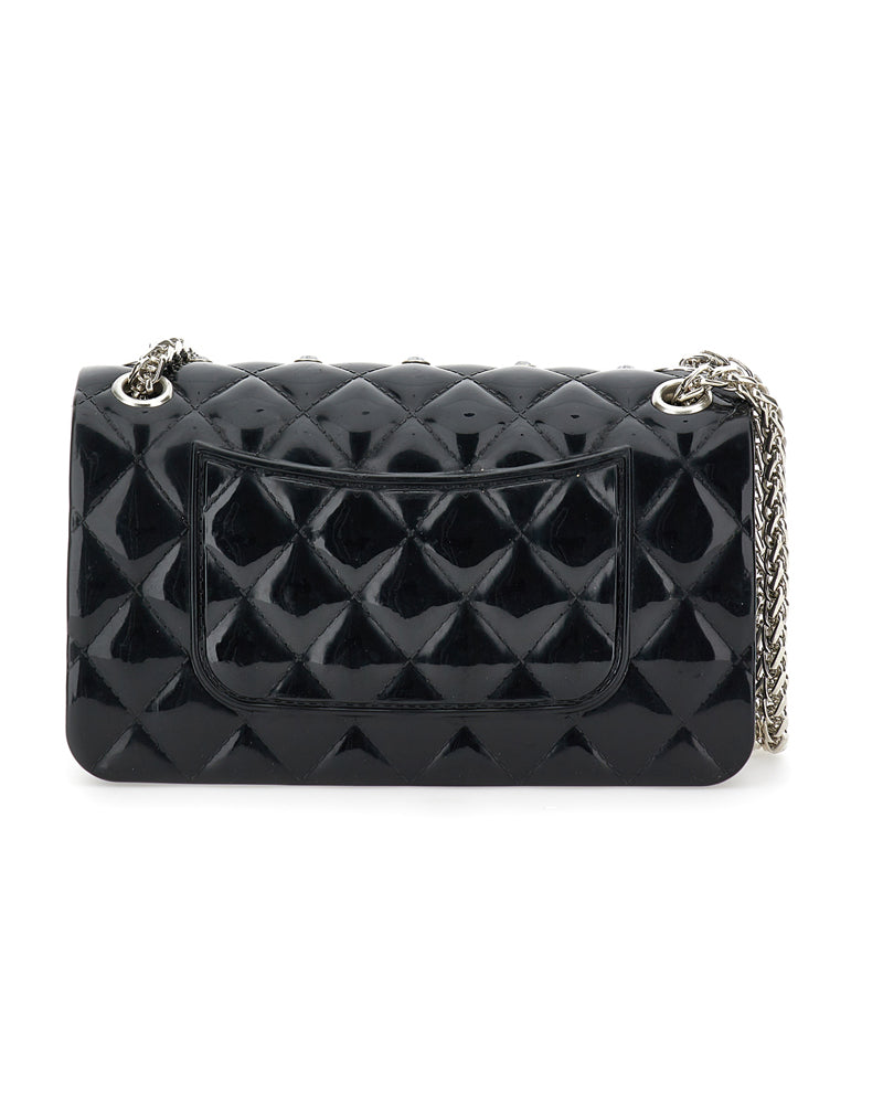 Girls Black Crystal Bag