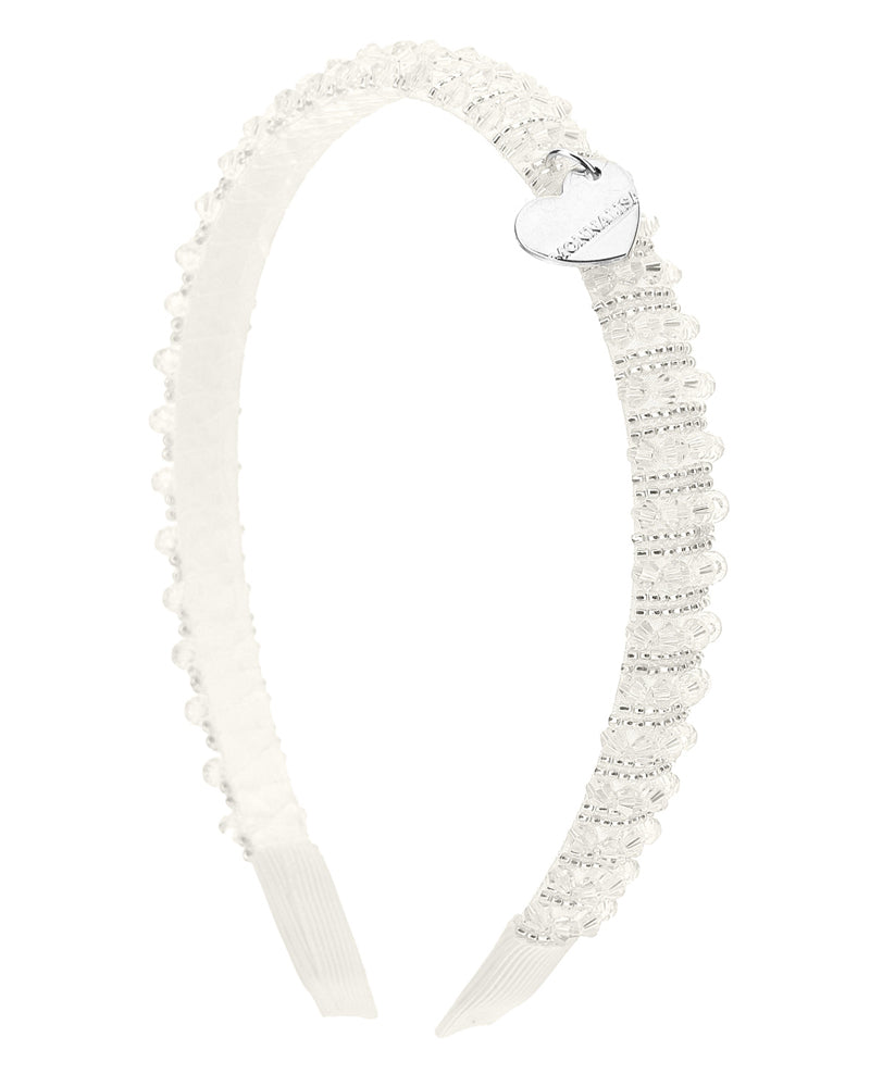 
  
    Monnalisa
  
 Girls White Crystal Headband
