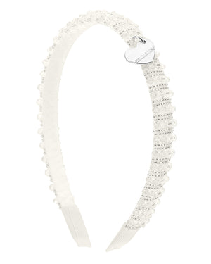 
  
    Monnalisa
  
 Girls White Crystal Headband