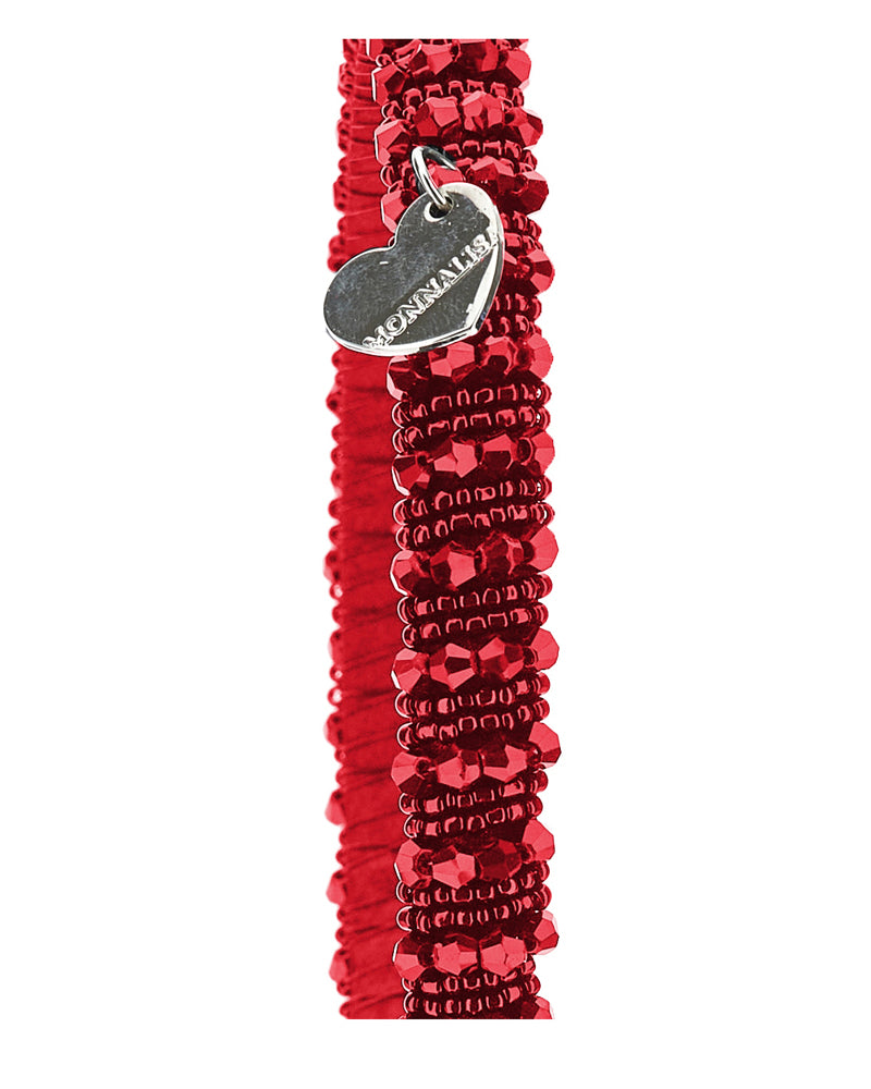 Girls Red Crystal Headband