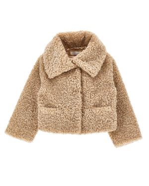 
  
    Monnalisa
  
 Girls Beige Teddy Coat