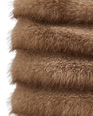 
  
    Monnalisa
  
 Girls Brown Plush Fur Vest