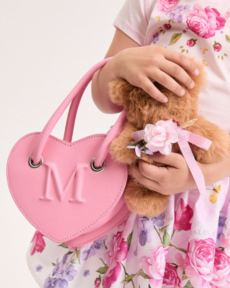 
  
    Monnalisa
  
 Girls Pink Heart Bag