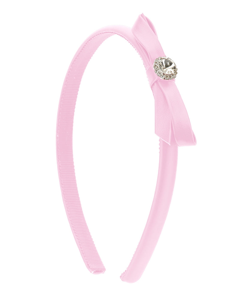 
  
    Monnalisa
  
 Girls Pink Bow Headband