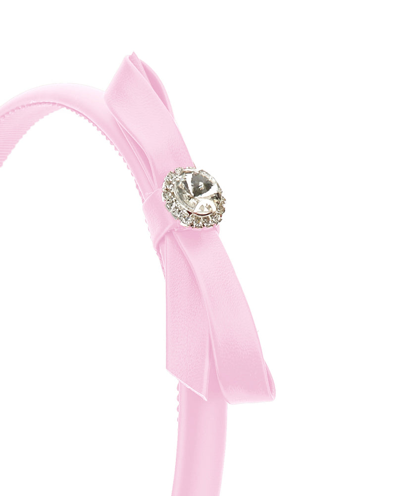 
  
    Monnalisa
  
 Girls Pink Bow Headband