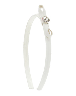 
  
    Monnalisa
  
 Girls White Bow Headband