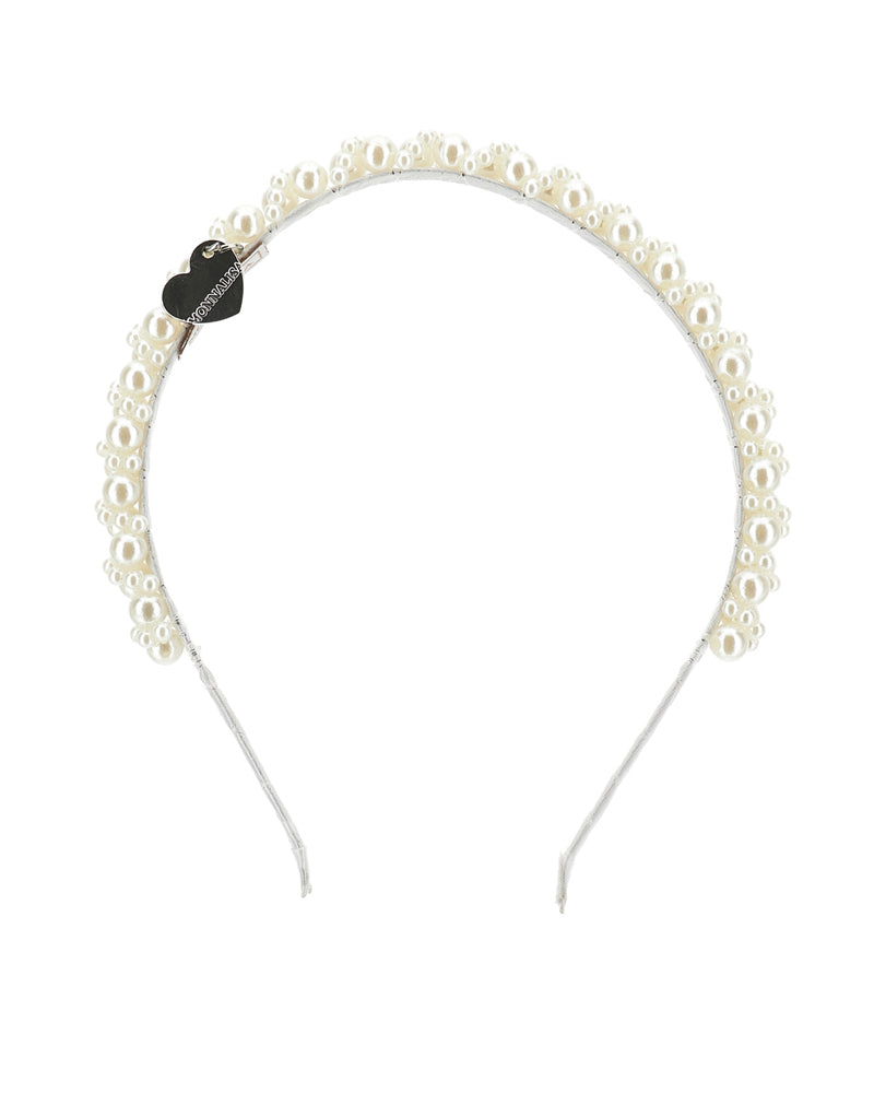 
  
    Monnalisa
  
 Girls White Pearl Headband