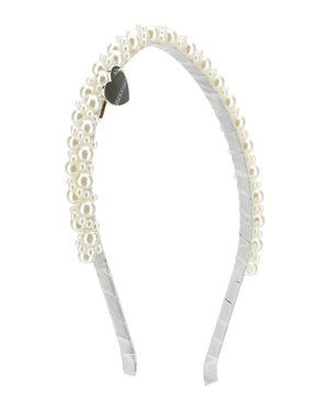 
  
    Monnalisa
  
 Girls White Pearl Headband