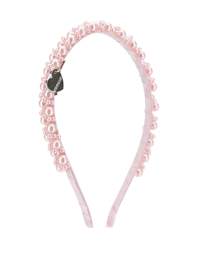 
  
    Monnalisa
  
 Girls Pink Pearl Headband