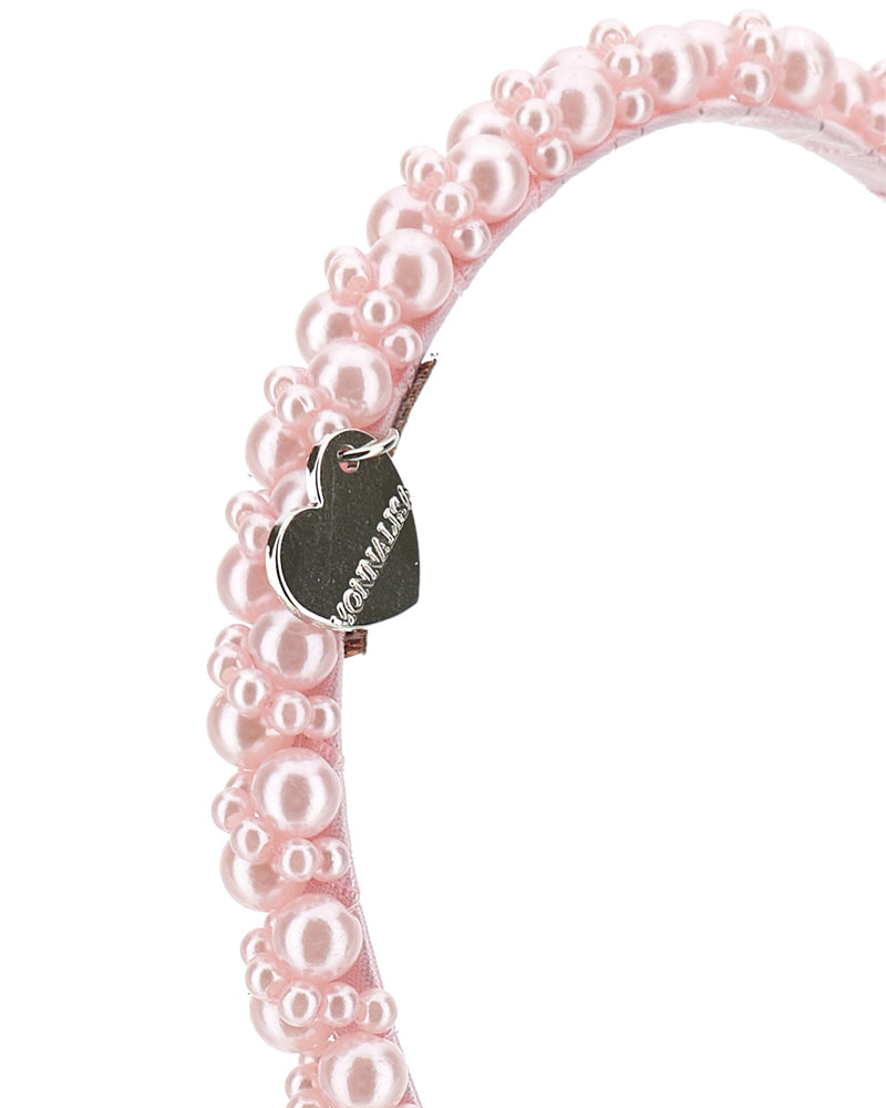 
  
    Monnalisa
  
 Girls Pink Pearl Headband