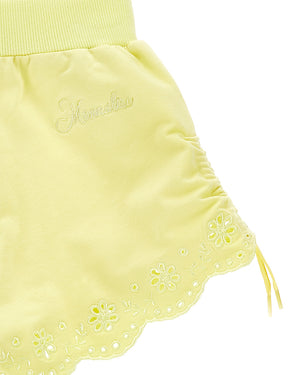 
  
    Monnalisa
  
 Girls Yellow Track Shorts
