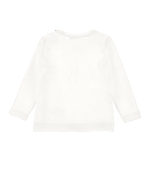 
  
    Monnalisa
  
 Girls White Bow Collar Top