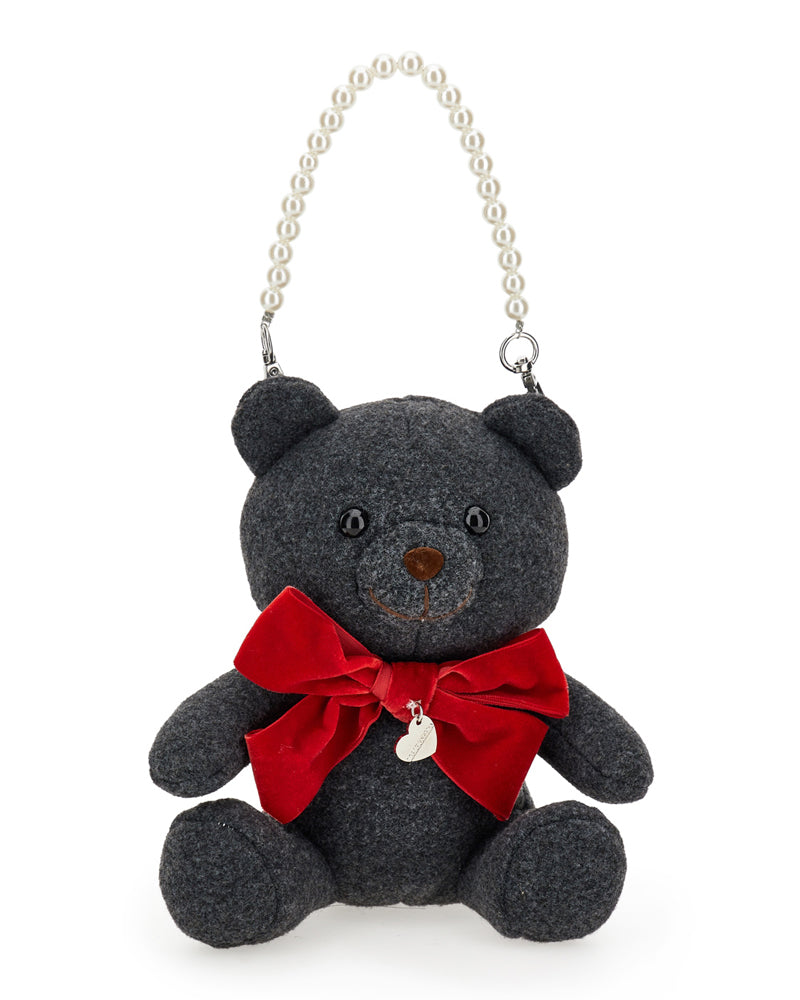 
  
    Monnalisa
  
 Girls Grey Teddy Purse