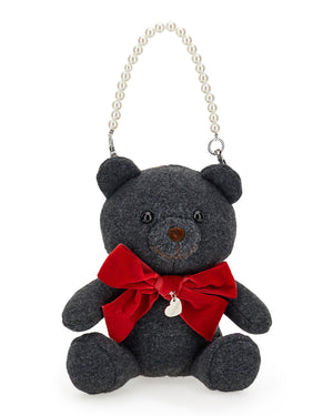 
  
    Monnalisa
  
 Girls Grey Teddy Purse