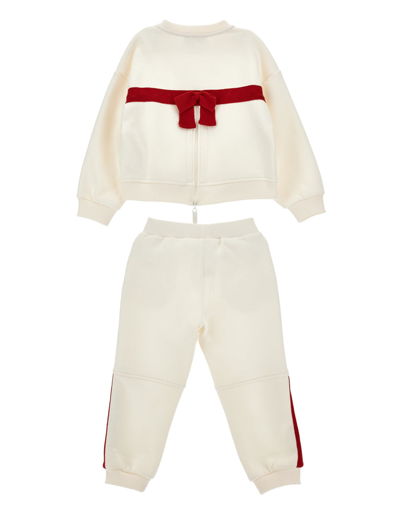 
  
    Monnalisa
  
 Girls Ivory Teddy Bear Tracksuit