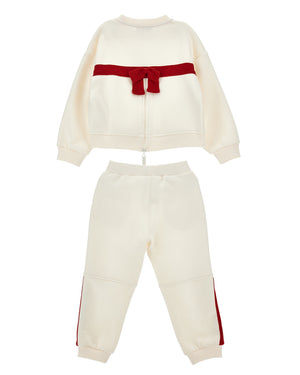
  
    Monnalisa
  
 Girls Ivory Teddy Bear Tracksuit