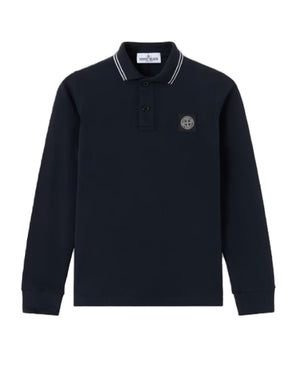 
  
    Stone
  
    Island
  
    Junior
  
 Boys Black Long Sleeve Polo