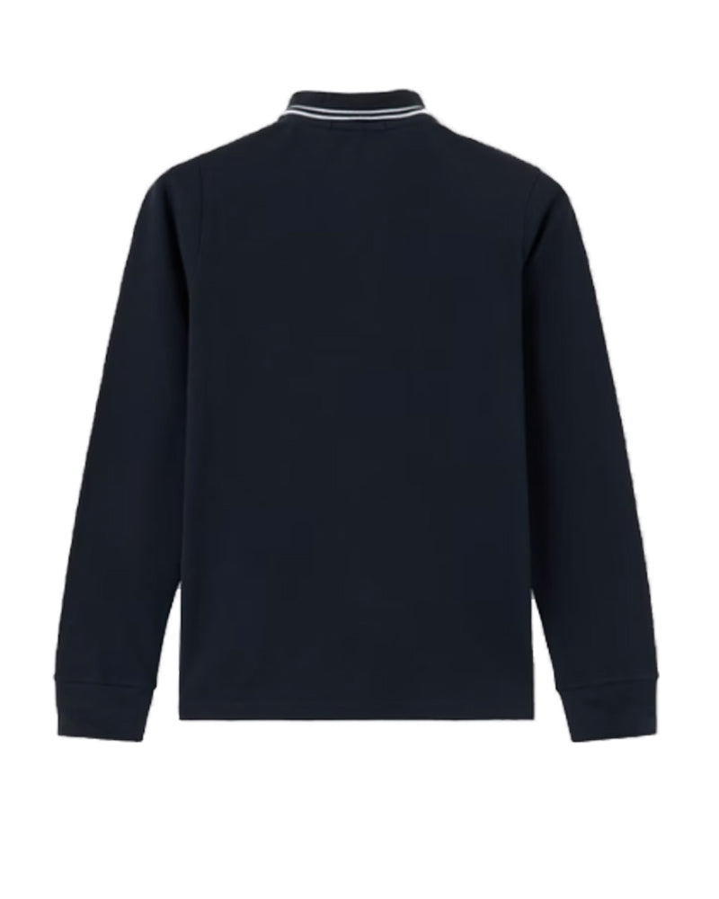 
  
    Stone
  
    Island
  
    Junior
  
 Boys Black Long Sleeve Polo
