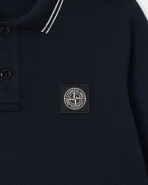 
  
    Stone
  
    Island
  
    Junior
  
 Boys Black Long Sleeve Polo