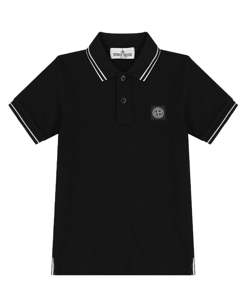 
  
    Stone
  
    Island
  
    Junior
  
 Boys Black Logo Polo