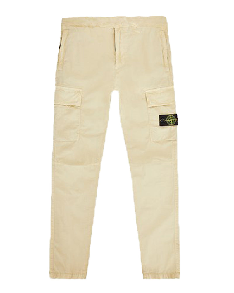 Boys Beige Cargo Pants