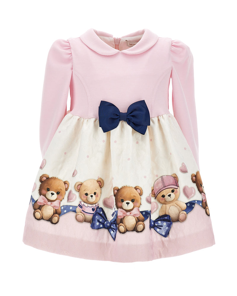 Baby Girls Pink Bear Dress