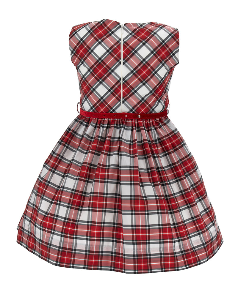 Baby Girls Red Plaid Dress