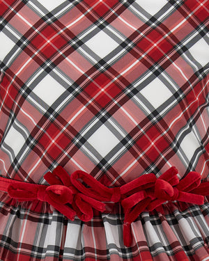 
  
    Monnalisa
  
 Baby Girls Red Plaid Dress